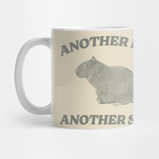 Another Day Another Slay T Shirt - Capybara Meme Drawing Mug